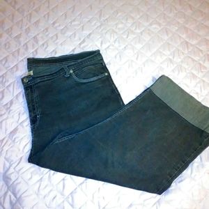 Vintage Marks and Spencer's plus size jean capris